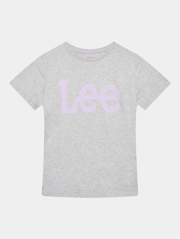 Lee Lee Majica Wobbly Graphic LEG5029 Siva Regular Fit