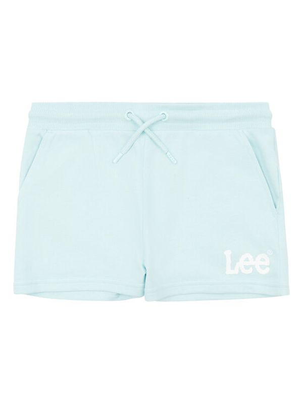 Lee Lee Športne kratke hlače Wobbly Graphic LEG5092 Modra Regular Fit