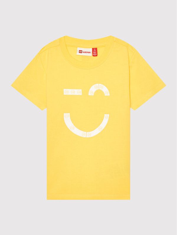 LEGO LEGO Majica Lwticho 11010433 Rumena Regular Fit