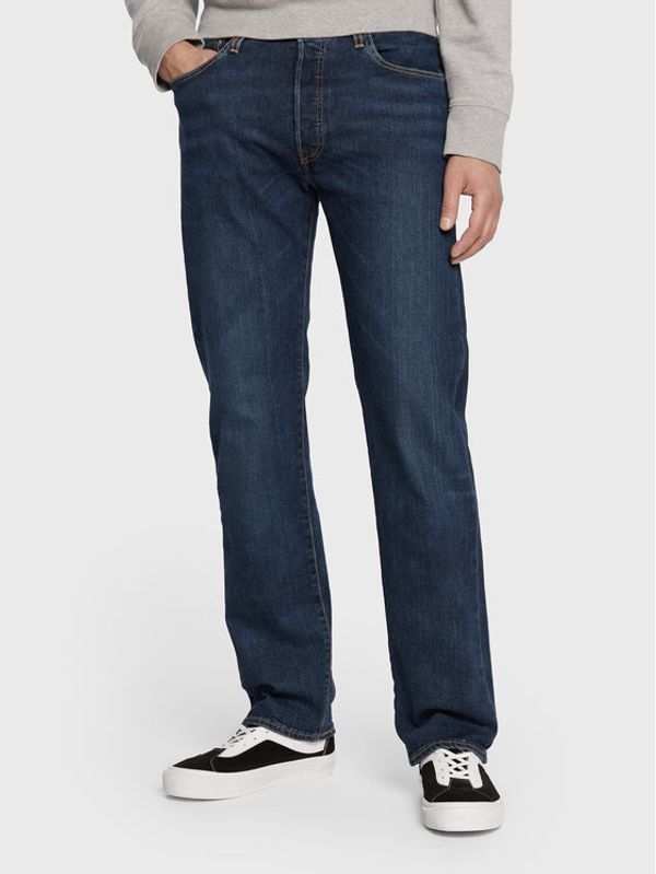 Levi's® Levi's® Jeans hlače 501® 00501-3199 Mornarsko modra Straight Leg