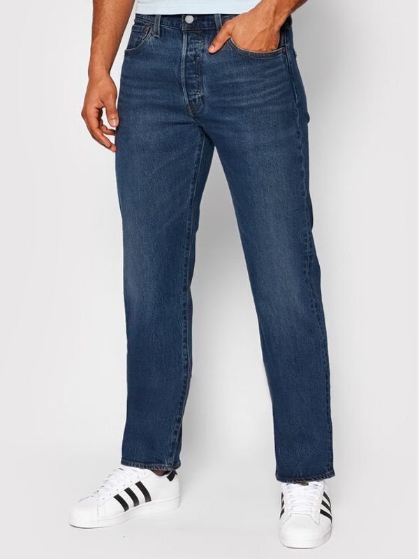 Levi's® Levi's® Jeans hlače 501® 00501-3249 Mornarsko modra Original Fit