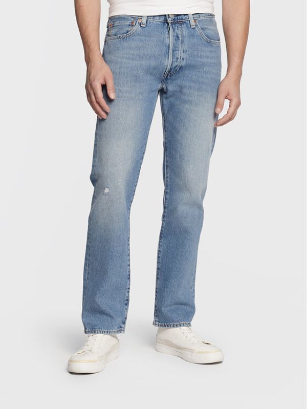 Levi's® Levi's® Jeans hlače 501® 00501-3345 Modra Straight Leg