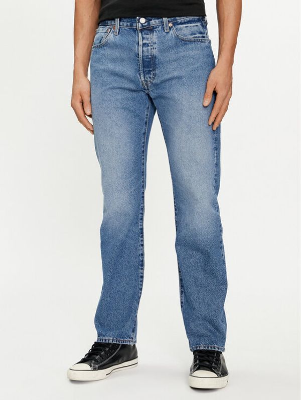 Levi's® Levi's® Jeans hlače 501® 00501-3504 Modra Straight Fit