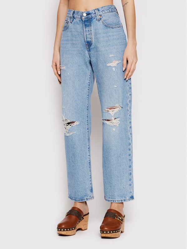 Levi's® Levi's® Jeans hlače 501® 90’S A1959-0004 Modra Straight Leg