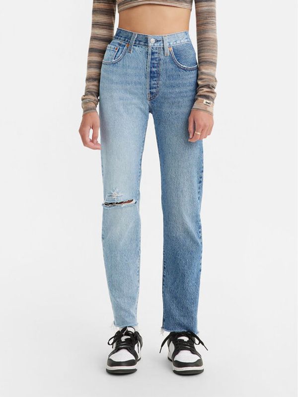 Levi's® Levi's® Jeans hlače 501® Original A53130000 Modra Straight Fit