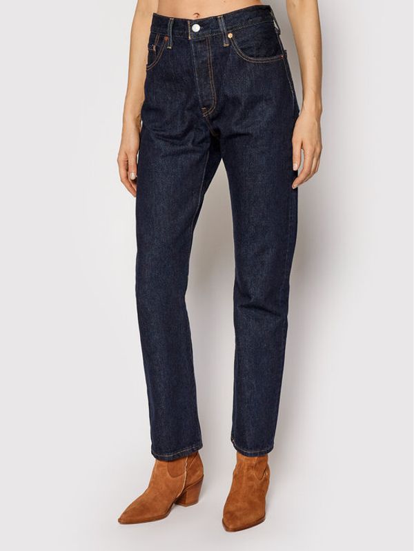 Levi's® Levi's® Jeans hlače 501™ 12501-0384 Mornarsko modra Original Fit