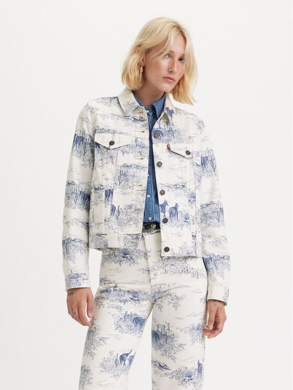 Levi's® Levi's® Jeans jakna The Original Trucker 29945-0161 Bela Regular Fit