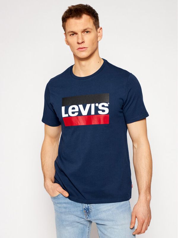 Levi's® Levi's® Majica Sportswear Graphic Tee 39636-0003 Mornarsko modra Regular Fit