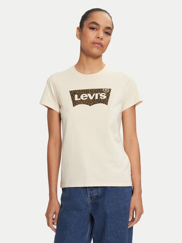 Levi's® Levi's® Majica The Perfect 17369-2781 Écru Standard Fit