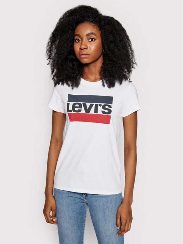 Levi's® Levi's® Majica The Perfect Graphic Tee 17369-0297 Bela Regular Fit