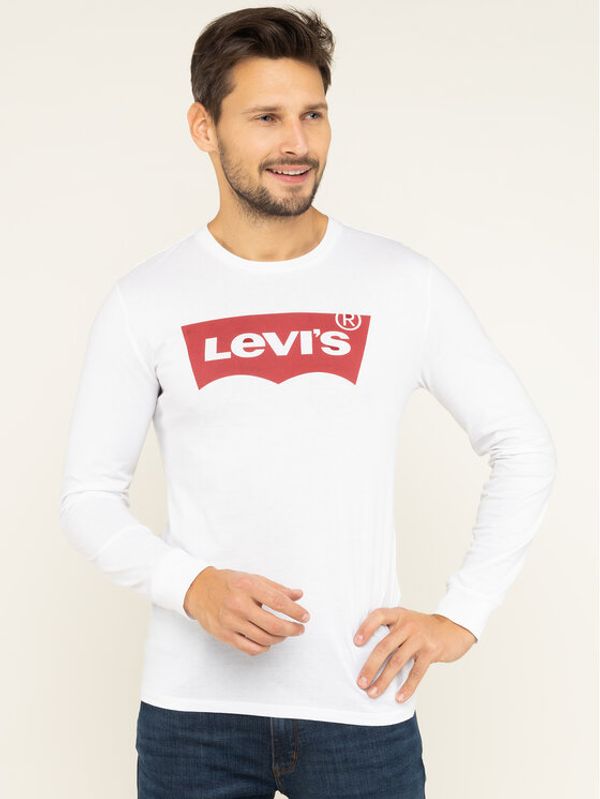 Levi's® Levi's® Majica z dolgimi rokavi Graphic Tee 36015-0010 Bela Regular Fit
