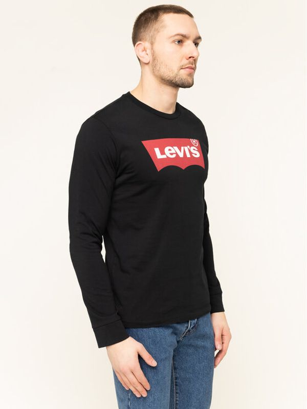 Levi's® Levi's® Majica z dolgimi rokavi Graphic Tee 36015-0013 Črna Regular Fit