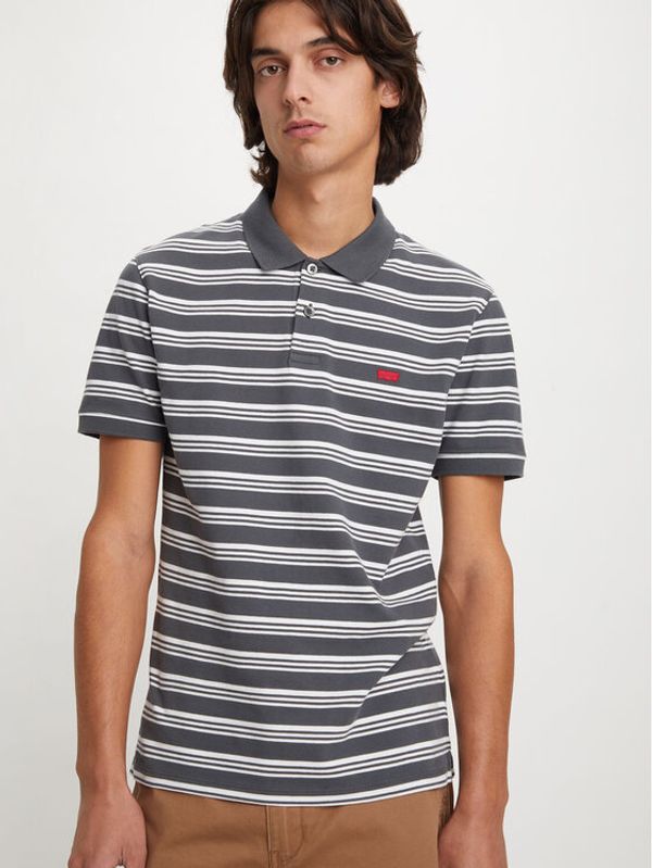 Levi's® Levi's® Polo majica Housemark A48420012 Siva Slim Fit