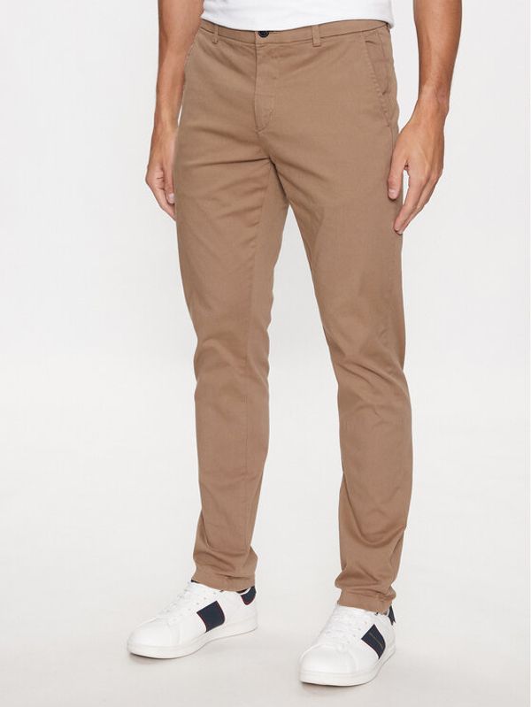 Lindbergh Lindbergh Chino hlače 30-005044 Bež Slim Fit