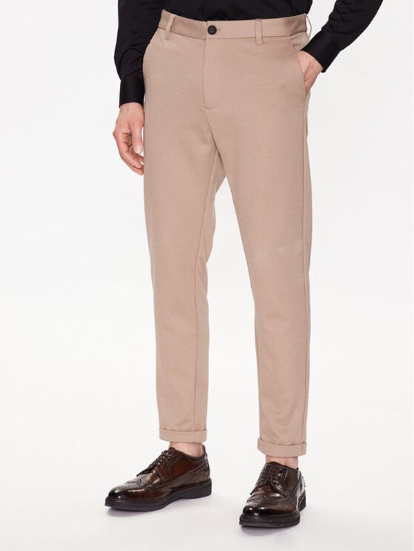 Lindbergh Lindbergh Chino hlače 30-01007A Bež Slim Fit