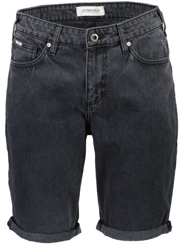 Lindbergh Lindbergh Jeans kratke hlače 30-550000DGW Siva Loose Fit