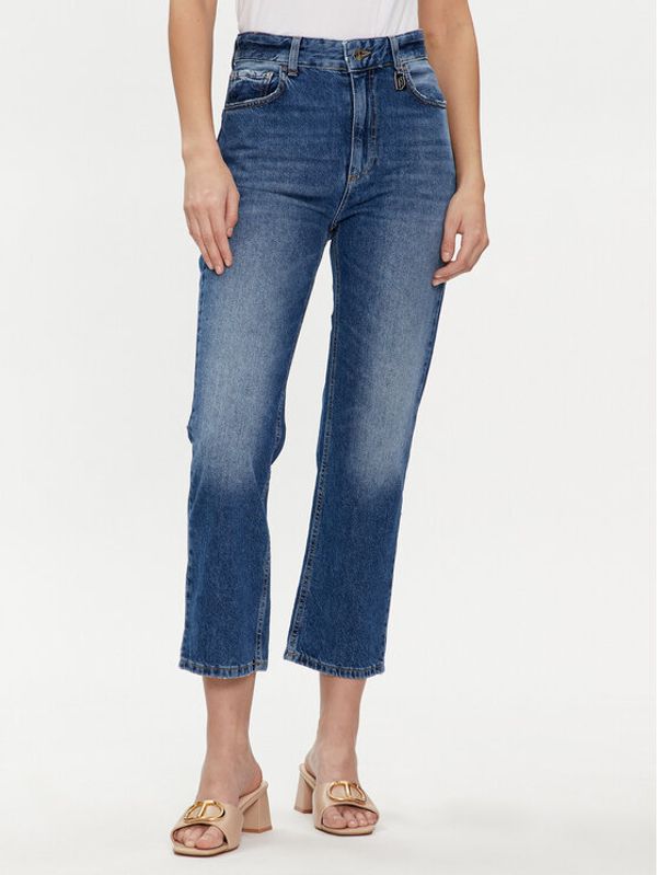 Liu Jo Liu Jo Jeans hlače UA4156 D4666 Modra Boyfriend Fit