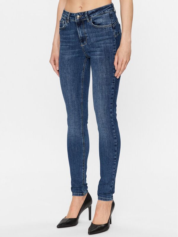 Liu Jo Liu Jo Jeans hlače UF3013 D4391 Mornarsko modra Skinny Fit