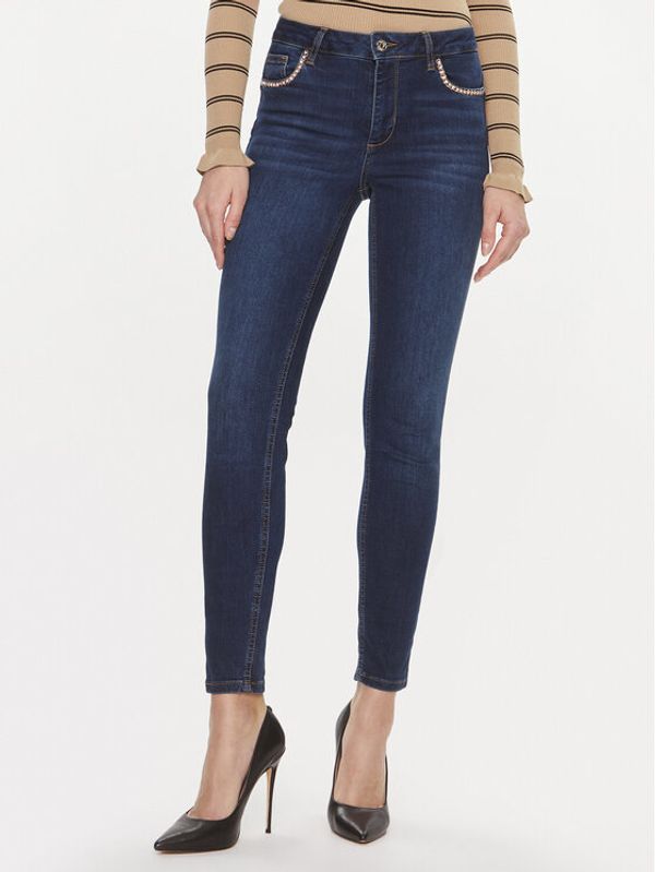 Liu Jo Liu Jo Jeans hlače UF3013 D4850 Modra Skinny Fit