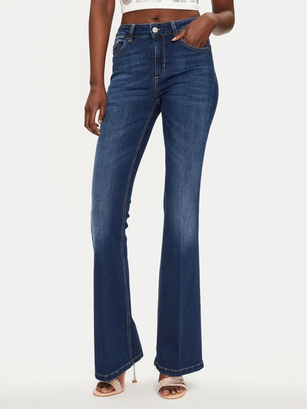 Liu Jo Liu Jo Jeans hlače UF4058 DS015 Modra Regular Fit