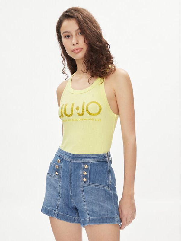 Liu Jo Liu Jo Top MA4327 J4695 Rumena Slim Fit