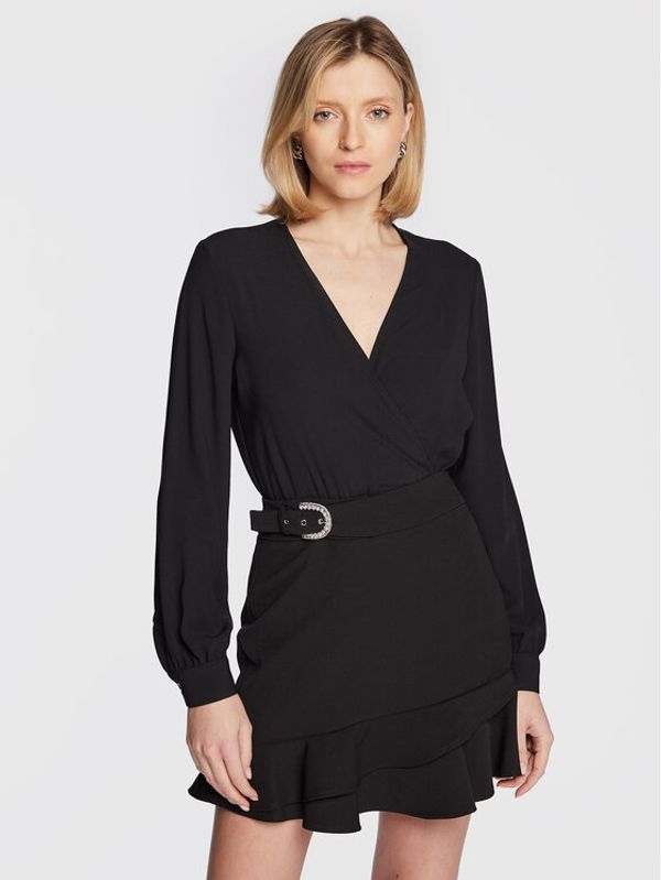 Liu Jo Liu Jo Vsakodnevna obleka WF2207 T3020 Črna Regular Fit