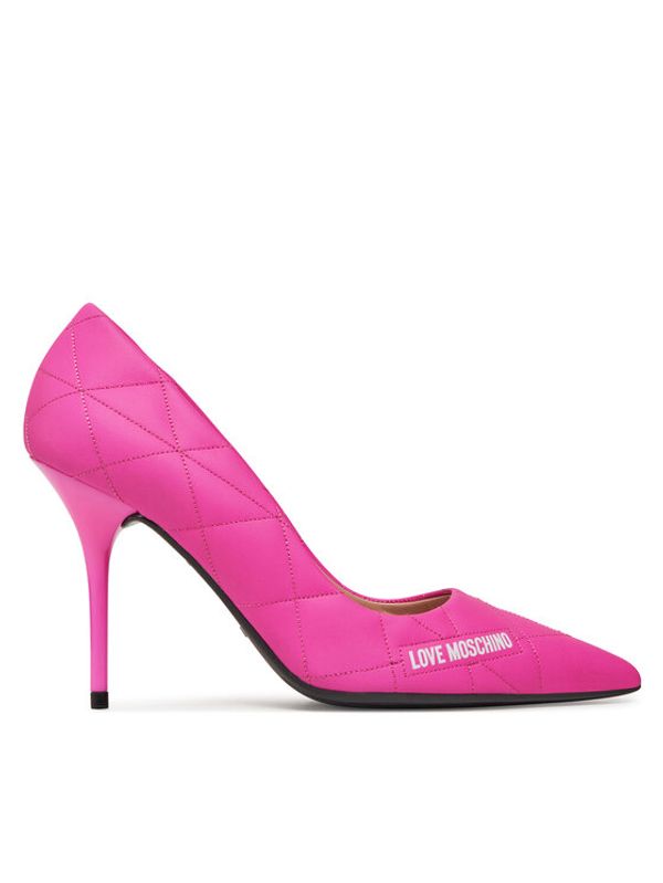 LOVE MOSCHINO LOVE MOSCHINO Čevlji z visoko peto JA10369G1IIE0604 Roza