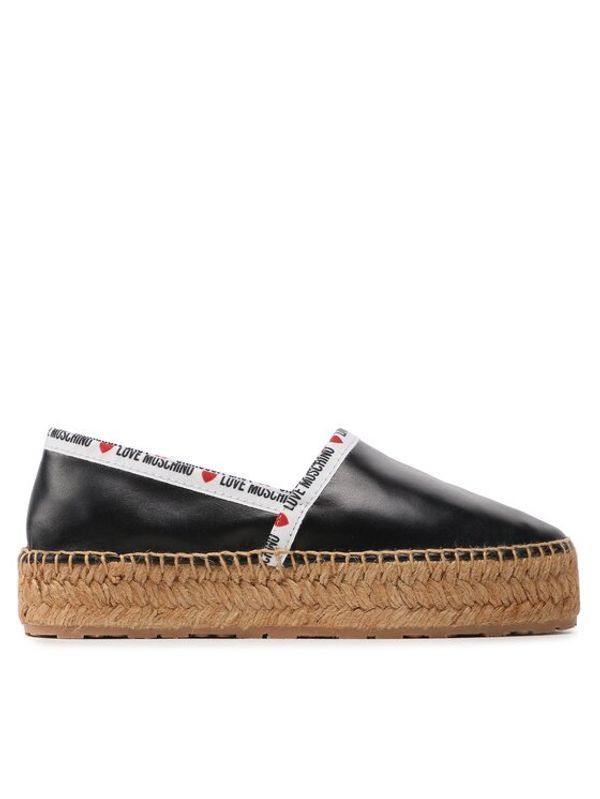 LOVE MOSCHINO LOVE MOSCHINO Espadrile JA10323G1GIA0000 Črna