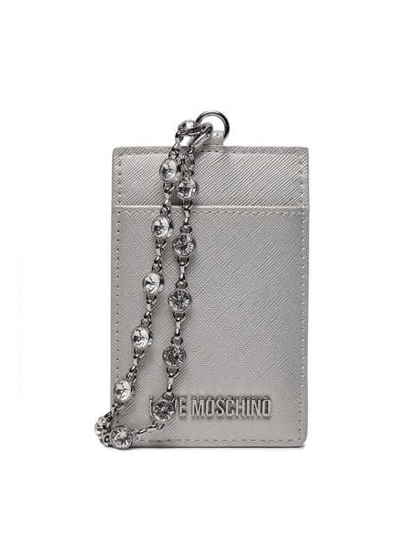 LOVE MOSCHINO LOVE MOSCHINO Etui za kreditne kartice JC5853PP4IK2390B Srebrna