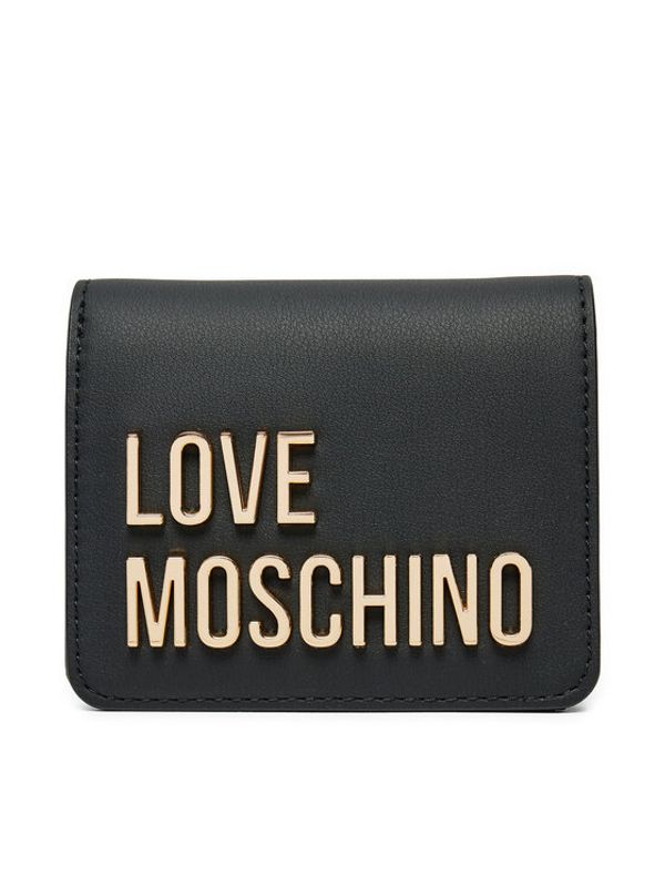 LOVE MOSCHINO LOVE MOSCHINO Majhna ženska denarnica JC5612PP1LKD0000 Črna