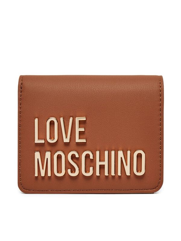 LOVE MOSCHINO LOVE MOSCHINO Majhna ženska denarnica JC5612PP1LKD0208 Rjava