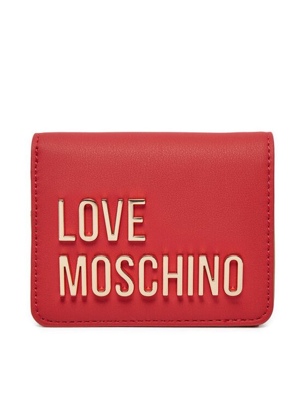 LOVE MOSCHINO LOVE MOSCHINO Majhna ženska denarnica JC5612PP1LKD0500 Rdeča