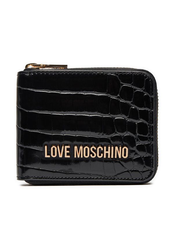 LOVE MOSCHINO LOVE MOSCHINO Majhna ženska denarnica JC5639PP0LKJ0000 Črna