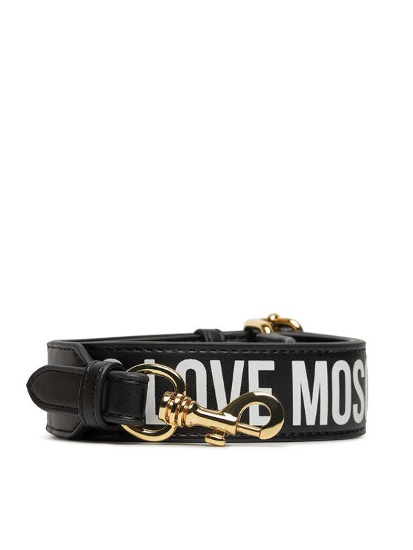 LOVE MOSCHINO LOVE MOSCHINO odstranljivi pas za torbico JC6404PP1LLV100A Črna