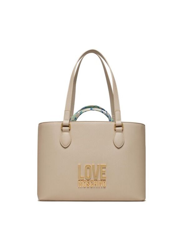 LOVE MOSCHINO LOVE MOSCHINO Ročna torba JC4210PP1ILQ111A Écru