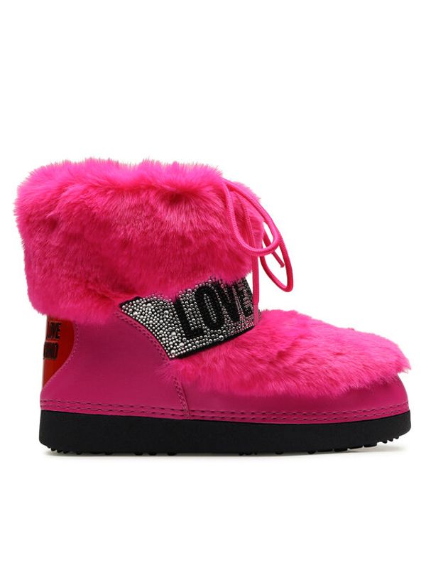 LOVE MOSCHINO LOVE MOSCHINO Škornji za sneg JA24202G0HJW0604 Roza