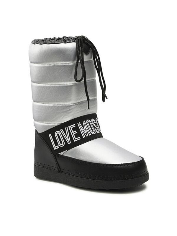 LOVE MOSCHINO LOVE MOSCHINO Škornji za sneg JA24382G1FISV902 Srebrna