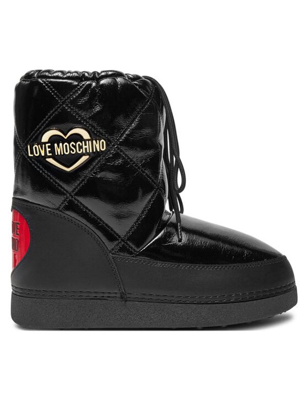 LOVE MOSCHINO LOVE MOSCHINO Škornji za sneg JA24982G0LEB1000 Črna