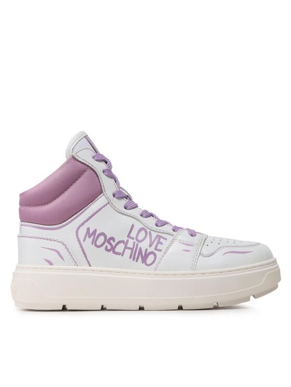 LOVE MOSCHINO LOVE MOSCHINO Superge JA15264G1GIAA10C Bela