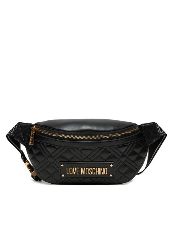 LOVE MOSCHINO LOVE MOSCHINO torba za okoli pasu JC4003PP0LLA0000 Črna