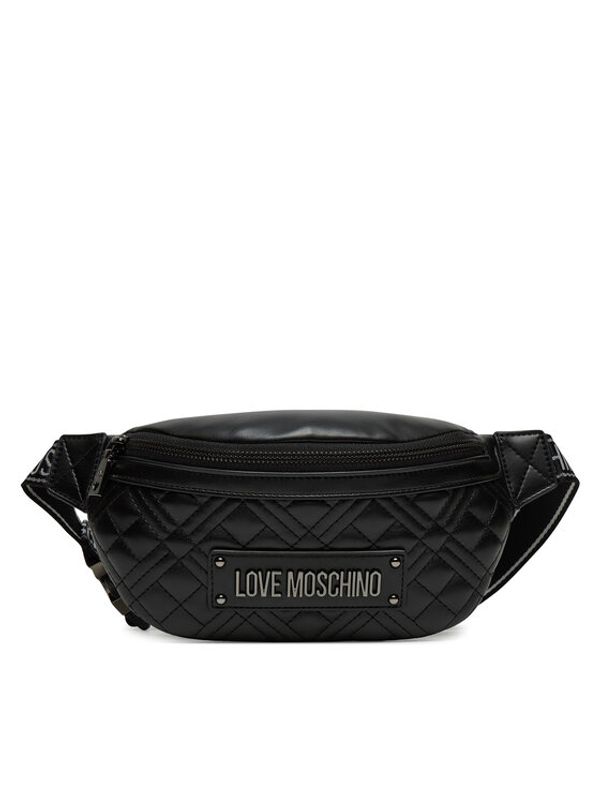 LOVE MOSCHINO LOVE MOSCHINO torba za okoli pasu JC4003PP0LLA000A Črna