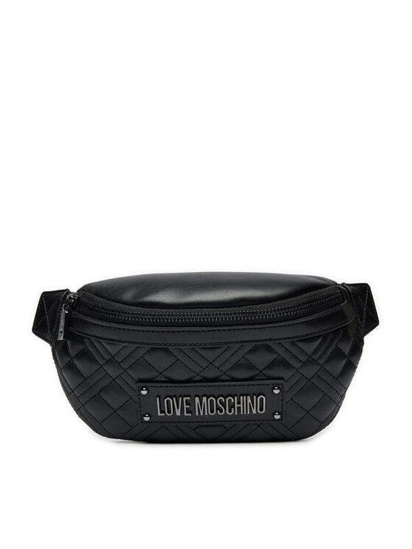 LOVE MOSCHINO LOVE MOSCHINO torba za okoli pasu JC4003PP1LLA000A Črna