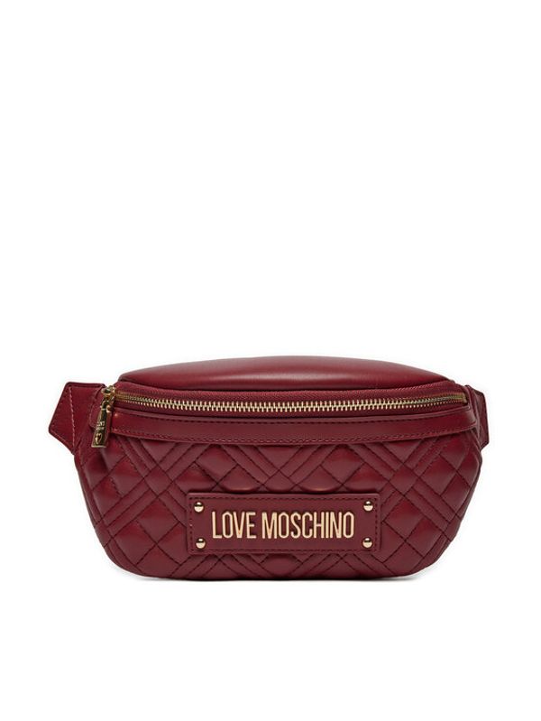 LOVE MOSCHINO LOVE MOSCHINO torba za okoli pasu JC4003PP1LLA0552 Bordo rdeča