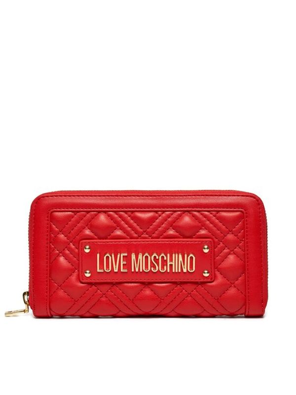 LOVE MOSCHINO LOVE MOSCHINO Velika ženska denarnica JC5600PP0ILA0500 Rdeča