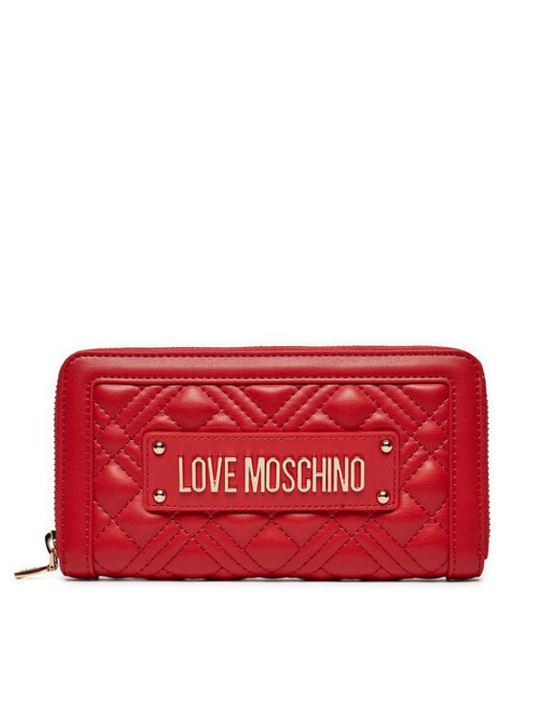 LOVE MOSCHINO LOVE MOSCHINO Velika ženska denarnica JC5600PP1LLA0500 Rdeča