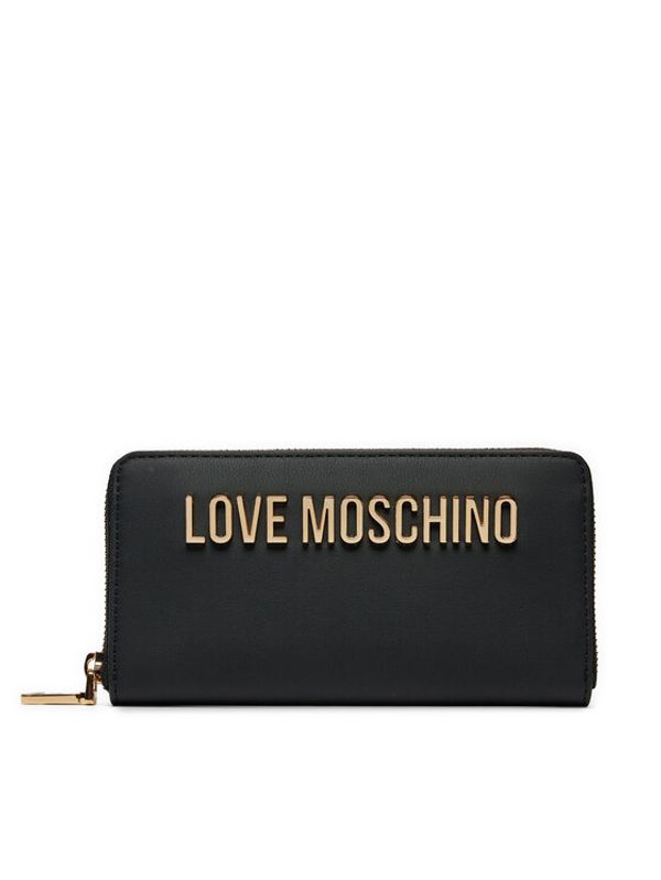 LOVE MOSCHINO LOVE MOSCHINO Velika ženska denarnica JC5611PP1LKD0000 Črna