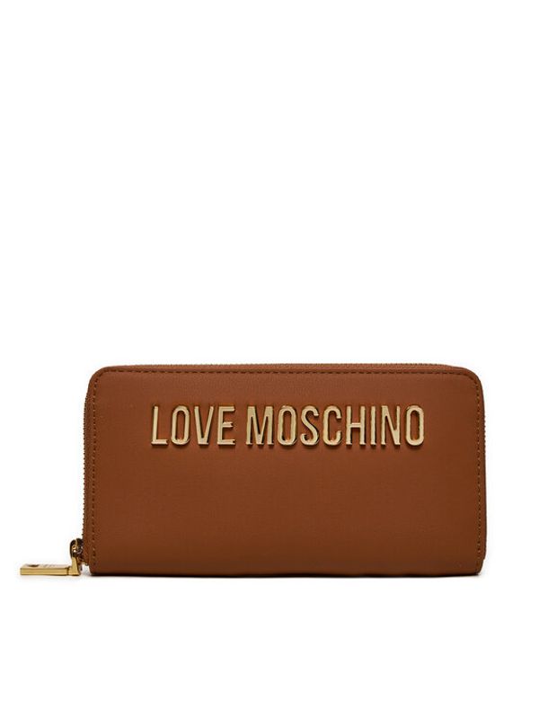 LOVE MOSCHINO LOVE MOSCHINO Velika ženska denarnica JC5611PP1LKD0208 Rjava