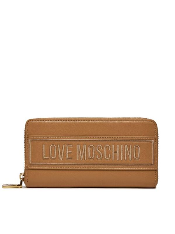 LOVE MOSCHINO LOVE MOSCHINO Velika ženska denarnica JC5640PP0IKG122A Rjava