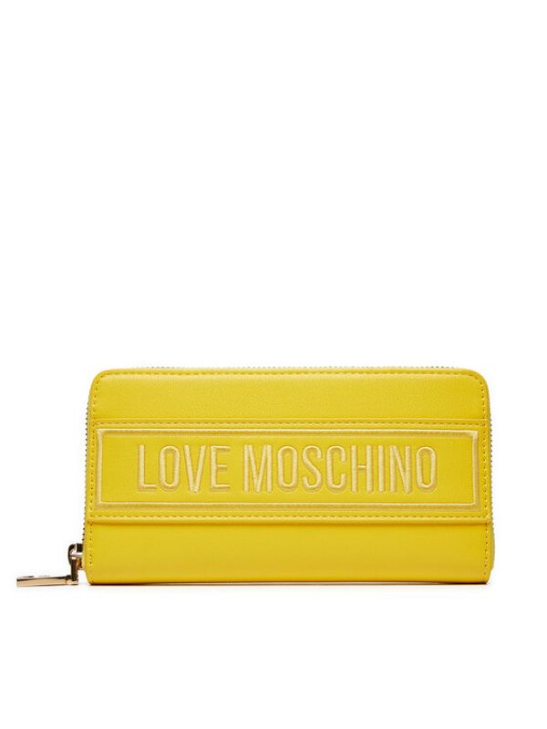 LOVE MOSCHINO LOVE MOSCHINO Velika ženska denarnica JC5640PP0IKG140A Rumena