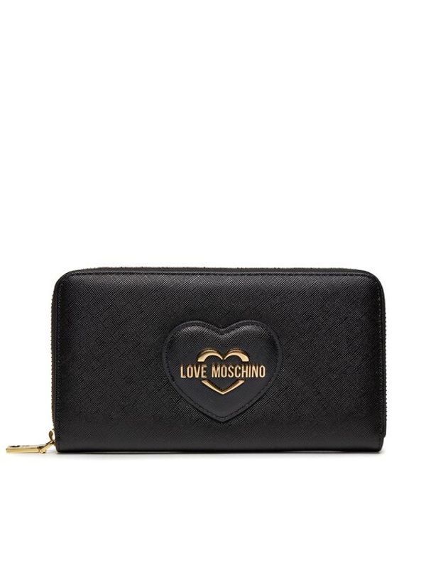 LOVE MOSCHINO LOVE MOSCHINO Velika ženska denarnica JC5730PP0IKL0000 Črna